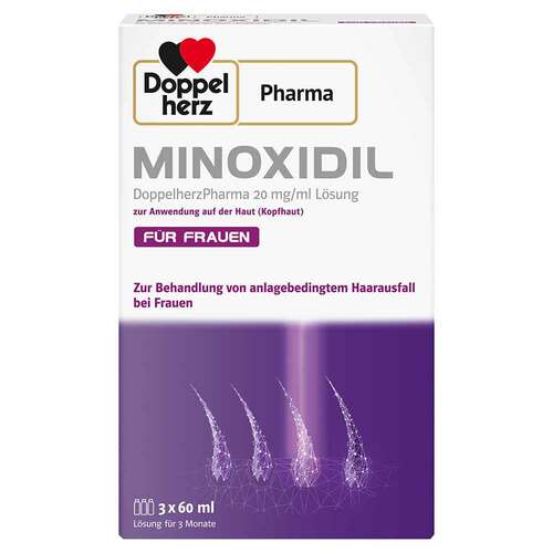 MINOXIDIL DoppelherzPharma 20 mg/ml L&ouml;sung f&uuml;r Frauen - 1