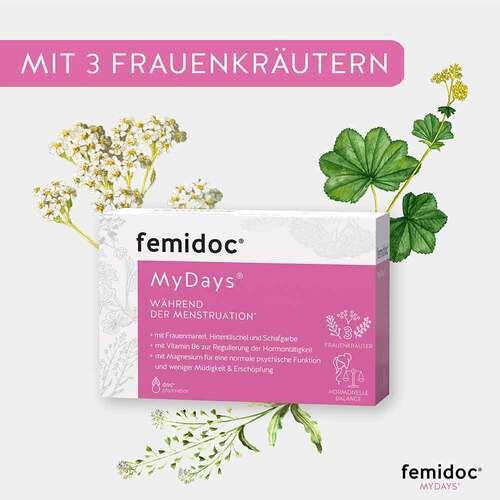 Femidoc Mydays f&uuml;r die Menstruation Kapseln - 2