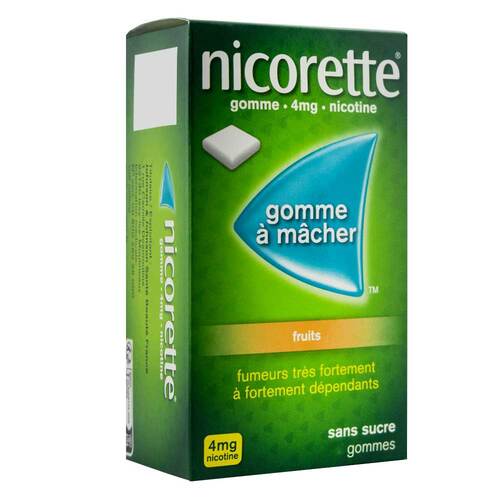 Nicorette 4 mg freshfruit Kaugummi - 1