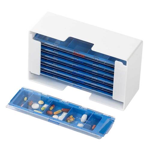 Melipul Mehrweg-Medikamenten-Dosierer XL-5 blau - 1