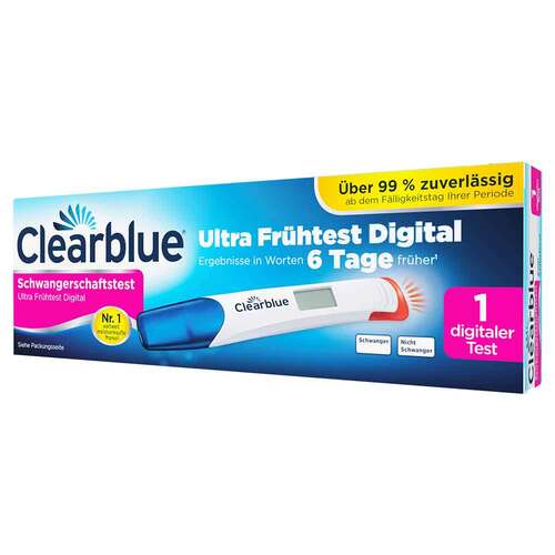 Clearblue® Schwangerschaftstest Ultra Fr&uuml;htest Digital - 1