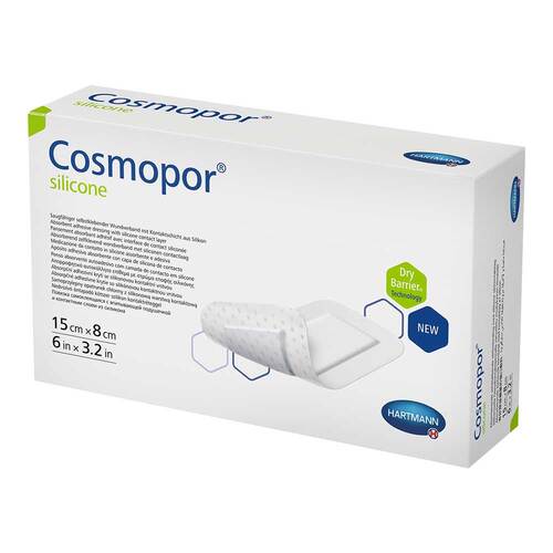 Cosmopor silicone Wundverband 8x15 cm - 1