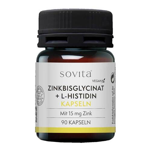 Sovita Zinkbisglycinat + L-Histidin Kapseln - 1