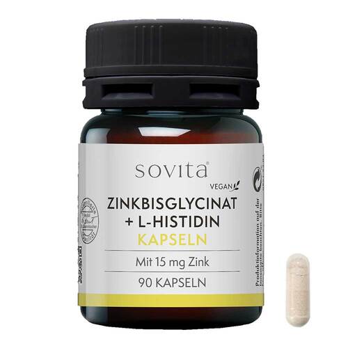 Sovita Zinkbisglycinat + L-Histidin Kapseln - 2