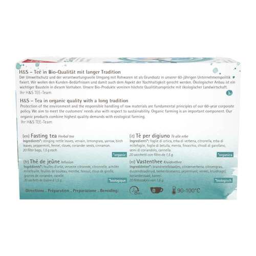 H&S Bio Fastentee Filterbeutel - 2