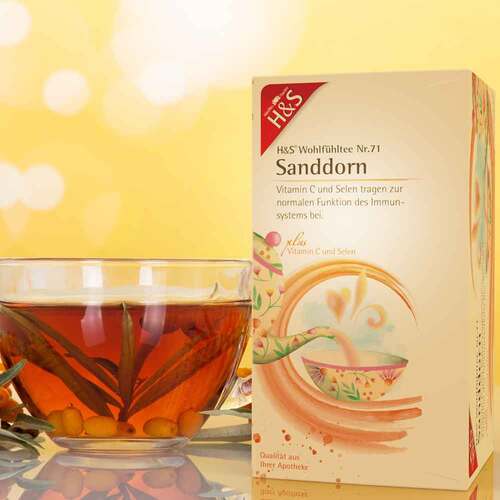 H&S Sanddorn mit Vitamin C und Selen Filterbeutel - 3