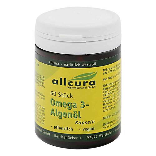 Omega-3 Algen&ouml;l Kapseln - 1