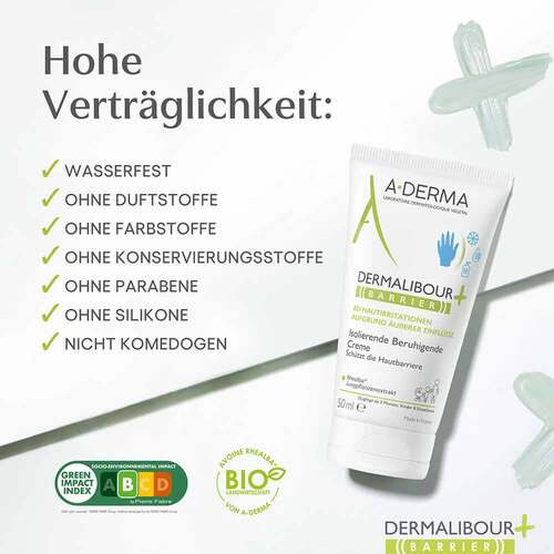 A-Derma Dermalibour + Barrier isolierende Creme - 5