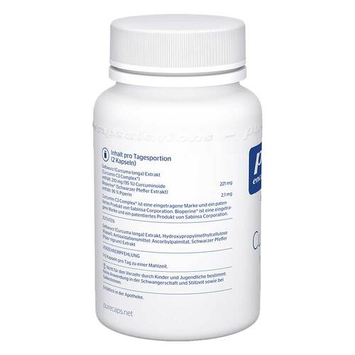 Pure Encapsulations Curcumin mit Bioperine Kapseln - 3