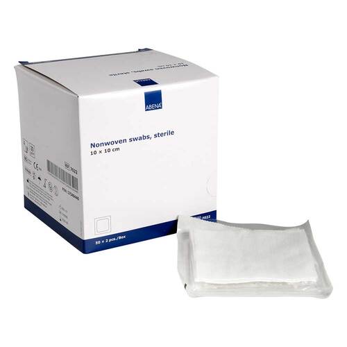 Vlieskompressen 10x10 cm steril 4lagig - 1