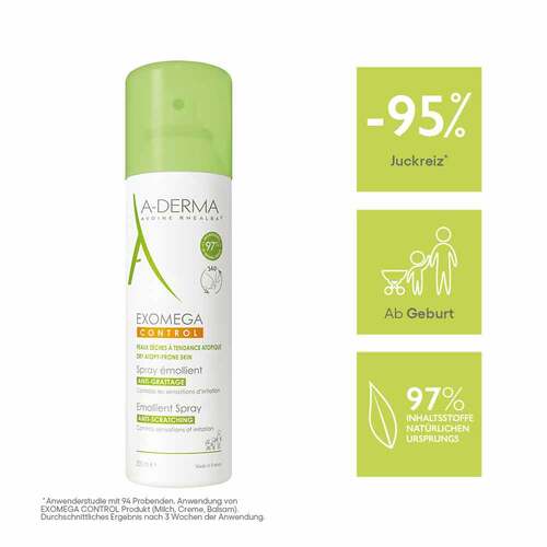 A-Derma Exomega Control Spray r&uuml;ckfettend - 2