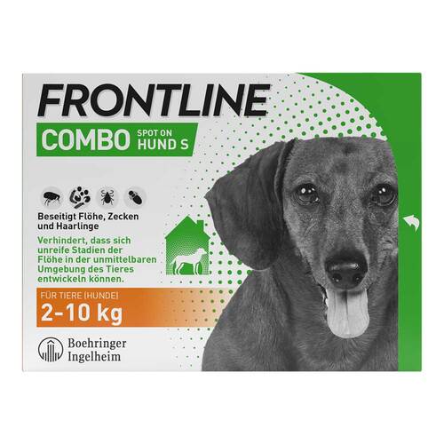 FRONTLINE COMBO gegen Zecken, Fl&ouml;he bei Hunden S (2 -10 kg) - 1