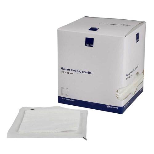 Mullkompressen 10x10 cm steril 8lagig - 1