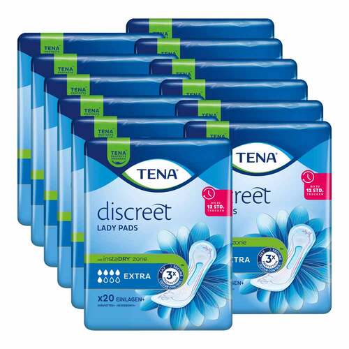 TENA® discreet Lady Pads Extra bei Inkontinenz - 1