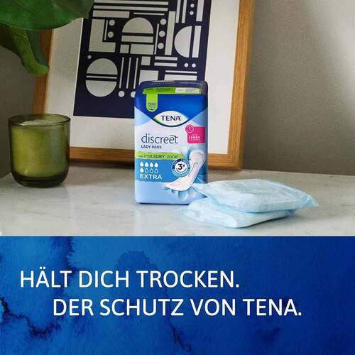 TENA® discreet Lady Pads Extra bei Inkontinenz - 5