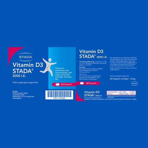 Vitamin D3 STADA 2000 I.E. Kapseln - 5