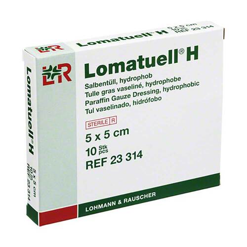 Lomatuell H Salbent&uuml;ll 5x5 cm steril - 1
