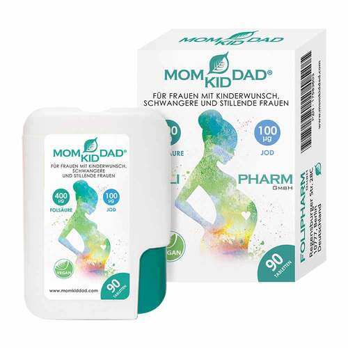 Momkiddad Tabletten in Klick-Box - 1