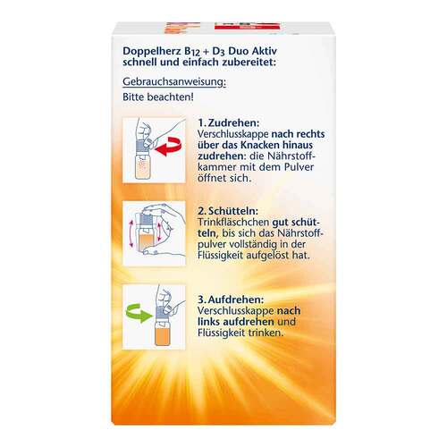 Doppelherz B12 + D3 Duo Aktiv Trinkampullen - 4