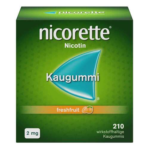 nicorette® Kaugummi freshfruit, 2 mg Nikotin - 1