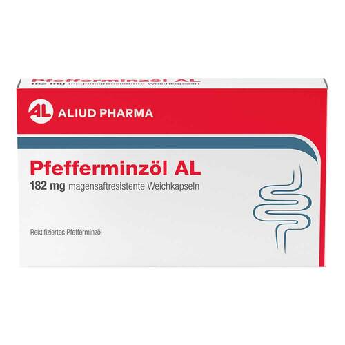 Pfefferminz&ouml;l AL 182 mg magensaftresistent Weichkapseln bei Reizdarm - 2
