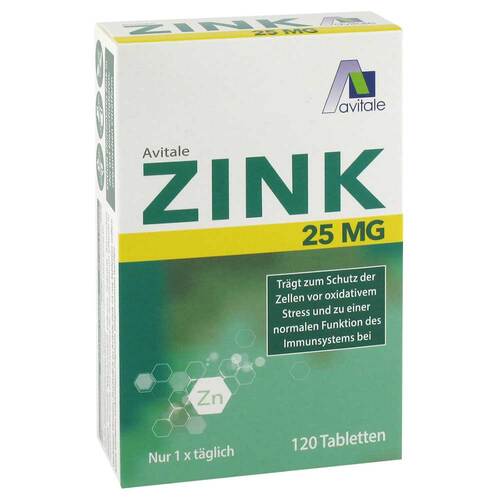 Zink 25 mg Tabletten - 1