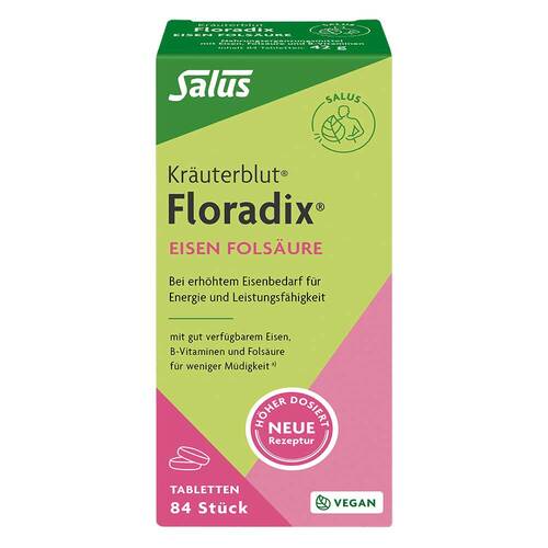 Floradix Eisen Fols&auml;ure Tabletten - 1