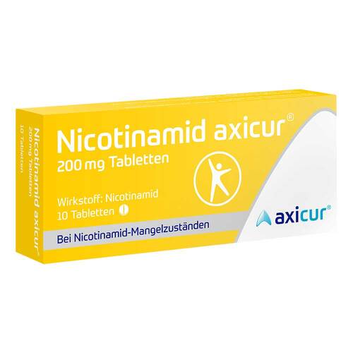 Nicotinamid axicur® 200 mg Tabletten - 1