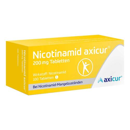 Nicotinamid axicur® 200 mg Tabletten - 1