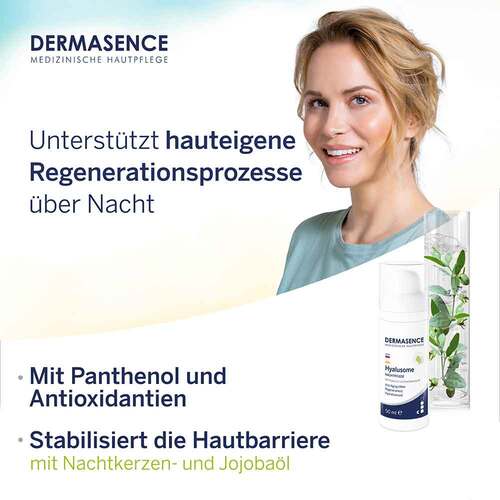 Dermasence Hyalusome Nachtpflege Creme - 3