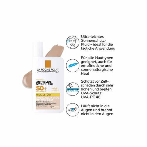 La Roche Posay Anthelios Invisible Fluid get&ouml;nt UVMune LSF50 +  - 2