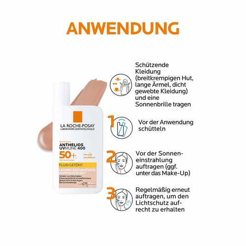 La Roche Posay Anthelios Invisible Fluid get&ouml;nt UVMune LSF50 +  - 3