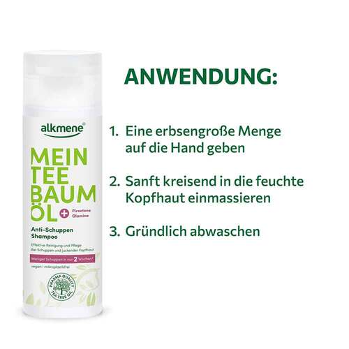 Alkmene Mein Teebaum&ouml;l Anti-Schuppen Shampoo - 2