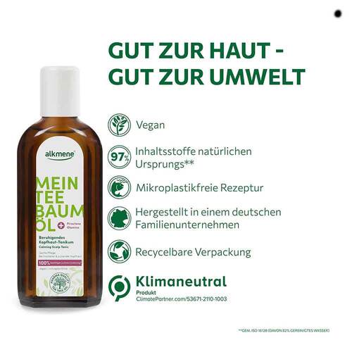 Alkmene Mein Teebaum&ouml;l Kopfhaut Tonikum - 5