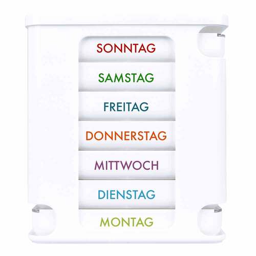 Kerpers Pillendose Pillenturm 7-Tage bunt - 2