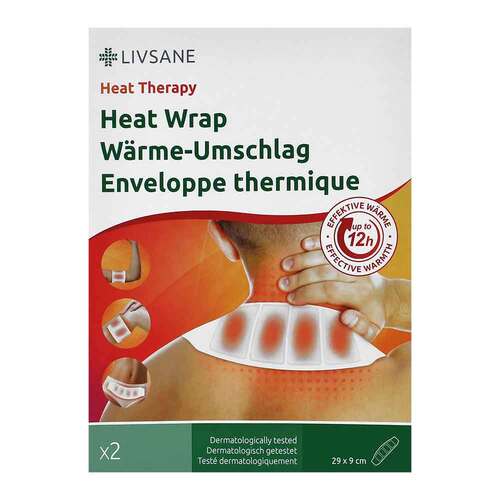 Livsane W&auml;rme-Umschlag selbstklebend 9x29 cm - 1