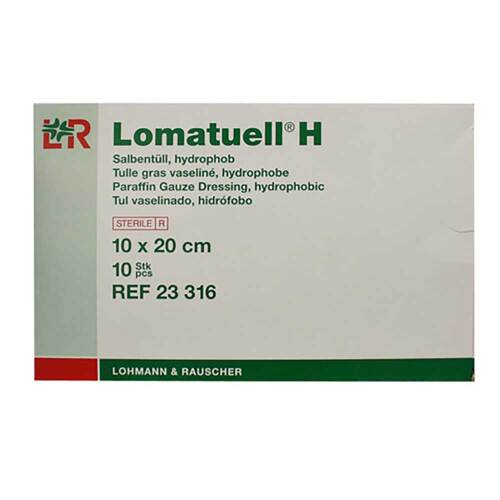 Lomatuell H Salbent&uuml;ll 10x20 cm steril - 1