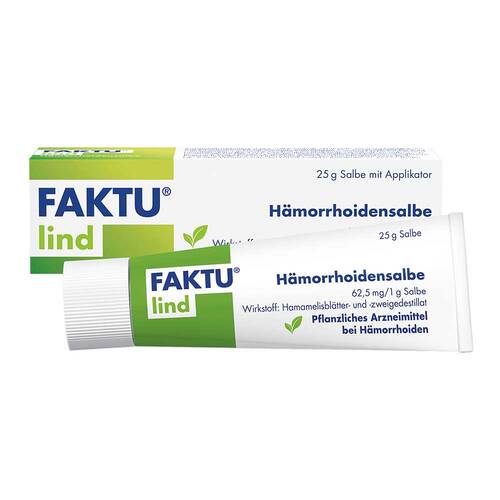 FAKTU® lind H&auml;morrhoidensalbe mit Hamamelis - 1