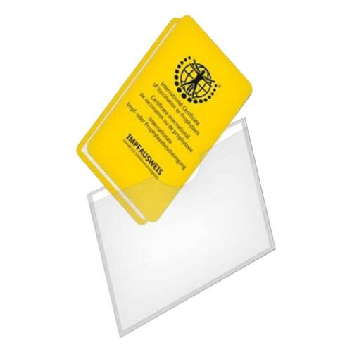 Impfausweis mit H&uuml;lle Scheckkartenformat 43 Zeilen - 3