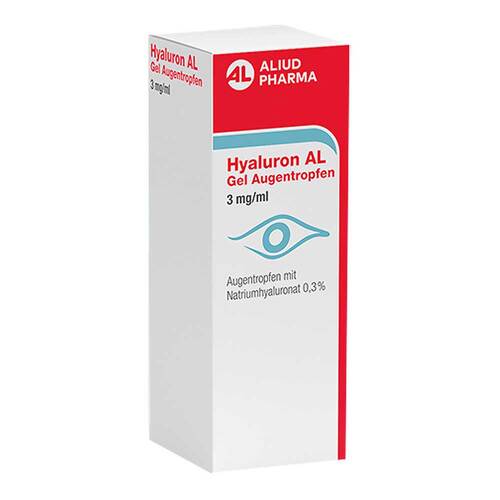 Hyaluron AL Gel Augentropfen 3 mg / ml - 1