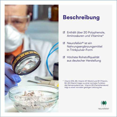 Neurofelixir f&uuml;r Nerven &amp; Konzentration Tinkpulver - 3