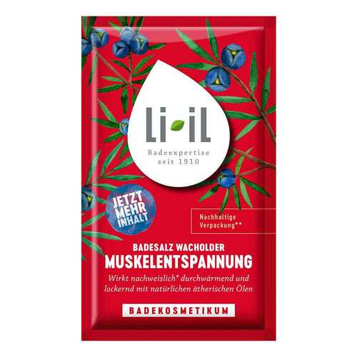 LI-IL Badesalz Wacholder Muskelentspannung - 1