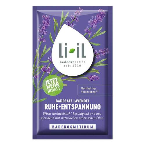 LI-IL Badesalz Lavendel Ruhe + Entspannung - 1
