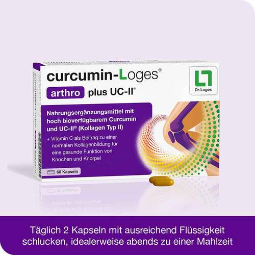 Curcumin-Loges arthro plus UC-II Kapseln - 7