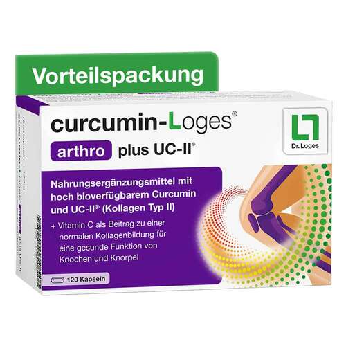 Curcumin-Loges arthro plus UC-II Kapseln - 1