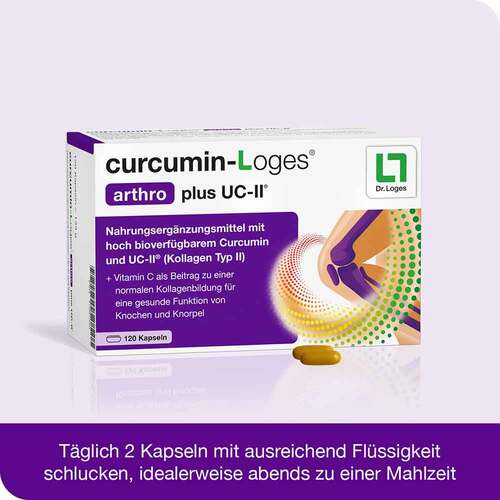 Curcumin-Loges arthro plus UC-II Kapseln - 7