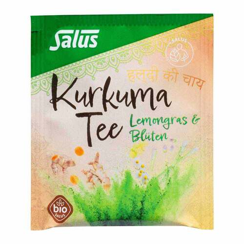 Kurkuma Tee Lemongras &amp; Bl&uuml;ten Bio Salus Fbeutel  - 3