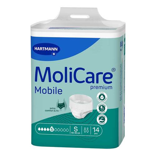 Molicare Premium Mobile 5 Tropfen Gr&ouml;&szlig;e S - 1