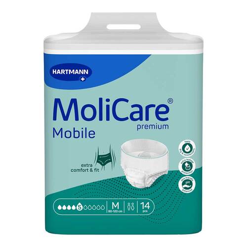 Molicare Premium Mobile 5 Tropfen Gr&ouml;&szlig;e M - 1