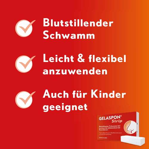 GELASPON® Strip Blutstillender Schwamm - 5